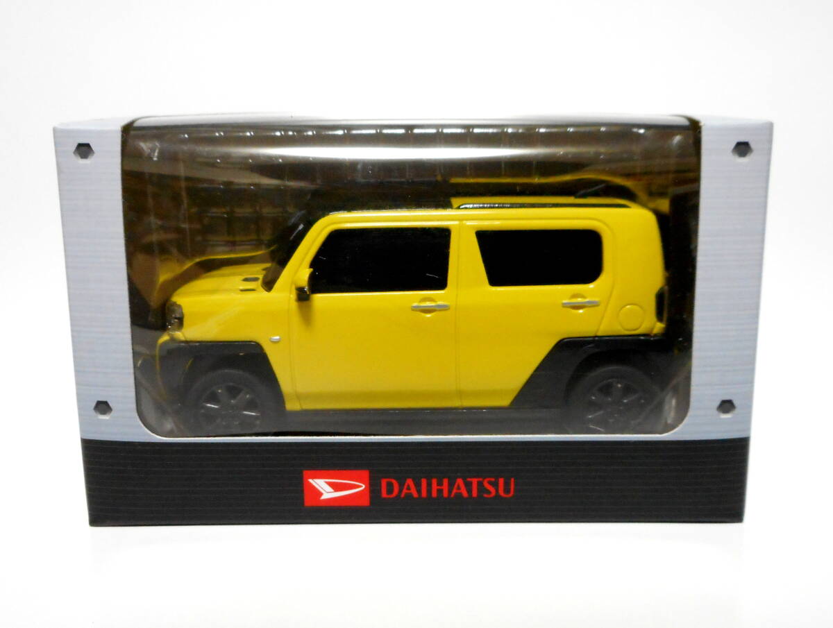 ダイハツ タフト プルバックカー ミニカー レモンスカッシュクリスタルメタリック 非売品 DAIHATSU TAFT