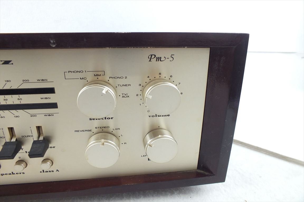 Yahoo!オークション - marantz マランツ Pm-5 アンプ 中古 現状 Yahoo!オークション - marantz マランツ Pm-5 アンプ 中古 現状