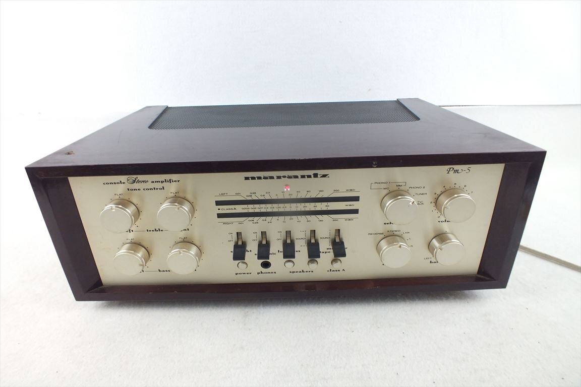 ☆ marantz マランツ Pm-5 アンプ 中古 現状品 240302M4286の画像1