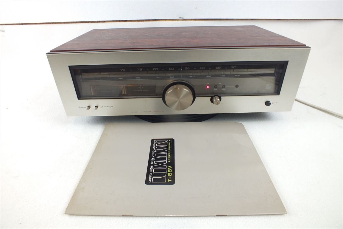 ☆ LUXMAN ラックスマン T-88V チューナー 中古 現状品 240307A5255の画像1