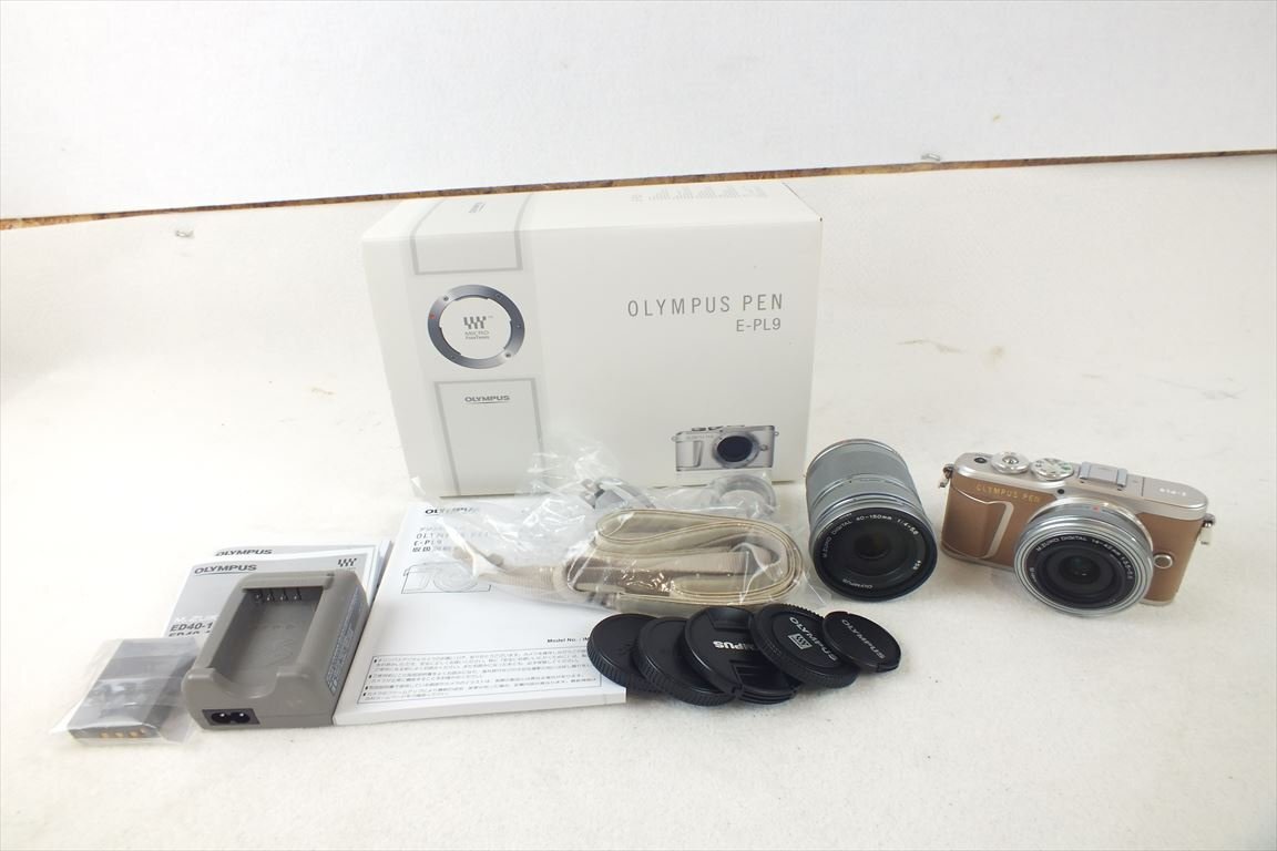 ☆ OLYMPUS オリンパス E-PL9 ミラーレス一眼レフ 14-42 3.5-5.6 40-150 4-5.6 中古 240407R6103の画像1