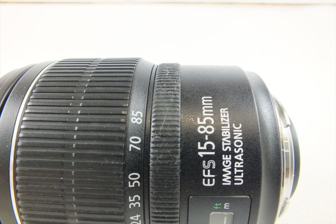 ☆ Canon キャノン レンズ EF-S 15-85mm 3.5-5.6 AF動作確認済み 中古 240307B9084の画像9