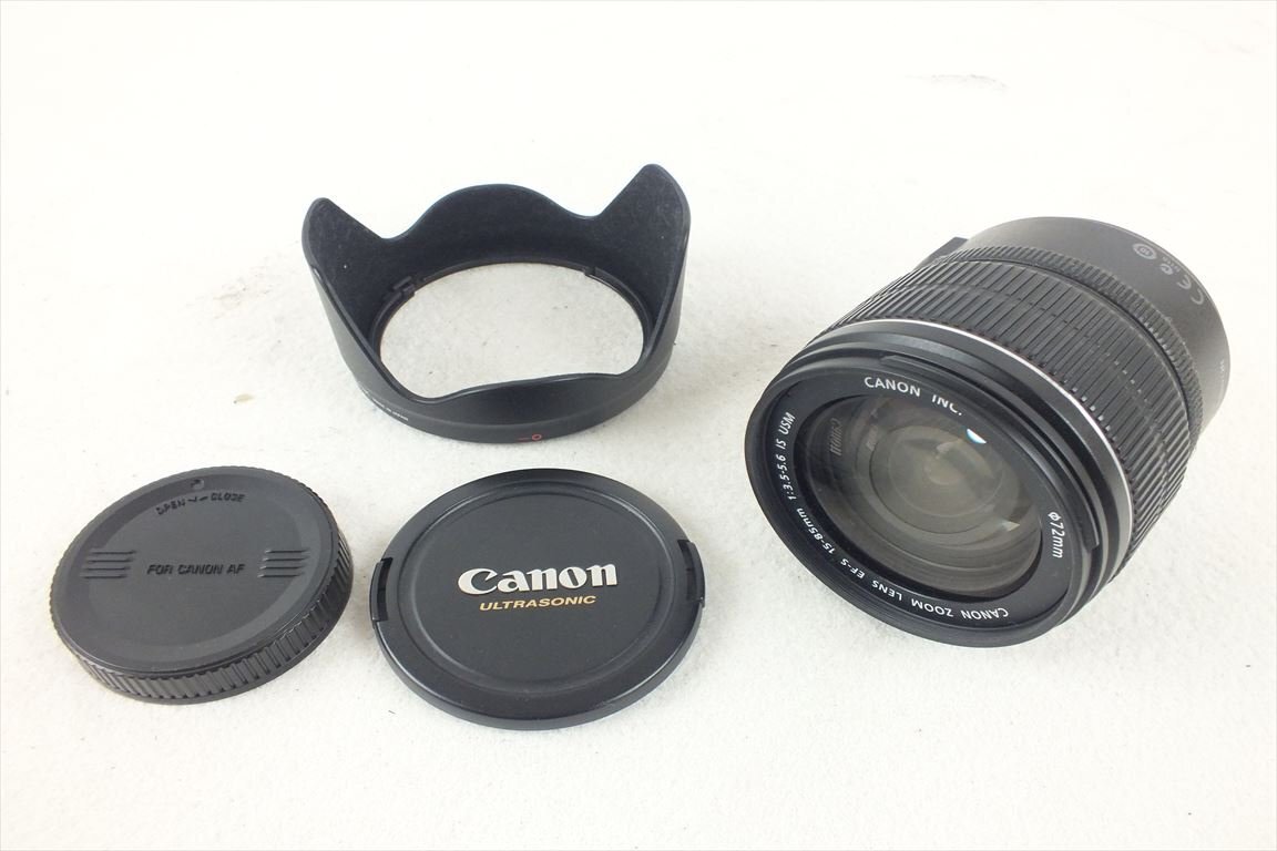 ☆ Canon キャノン レンズ EF-S 15-85mm 3.5-5.6 AF動作確認済み 中古 240307B9084の画像1