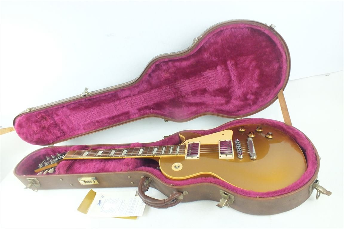 ☆ Gibson ギブソン Les Paul Standard 98年 GOLD TOP LIMITED ギター 現状品 中古 240307B9054の画像2