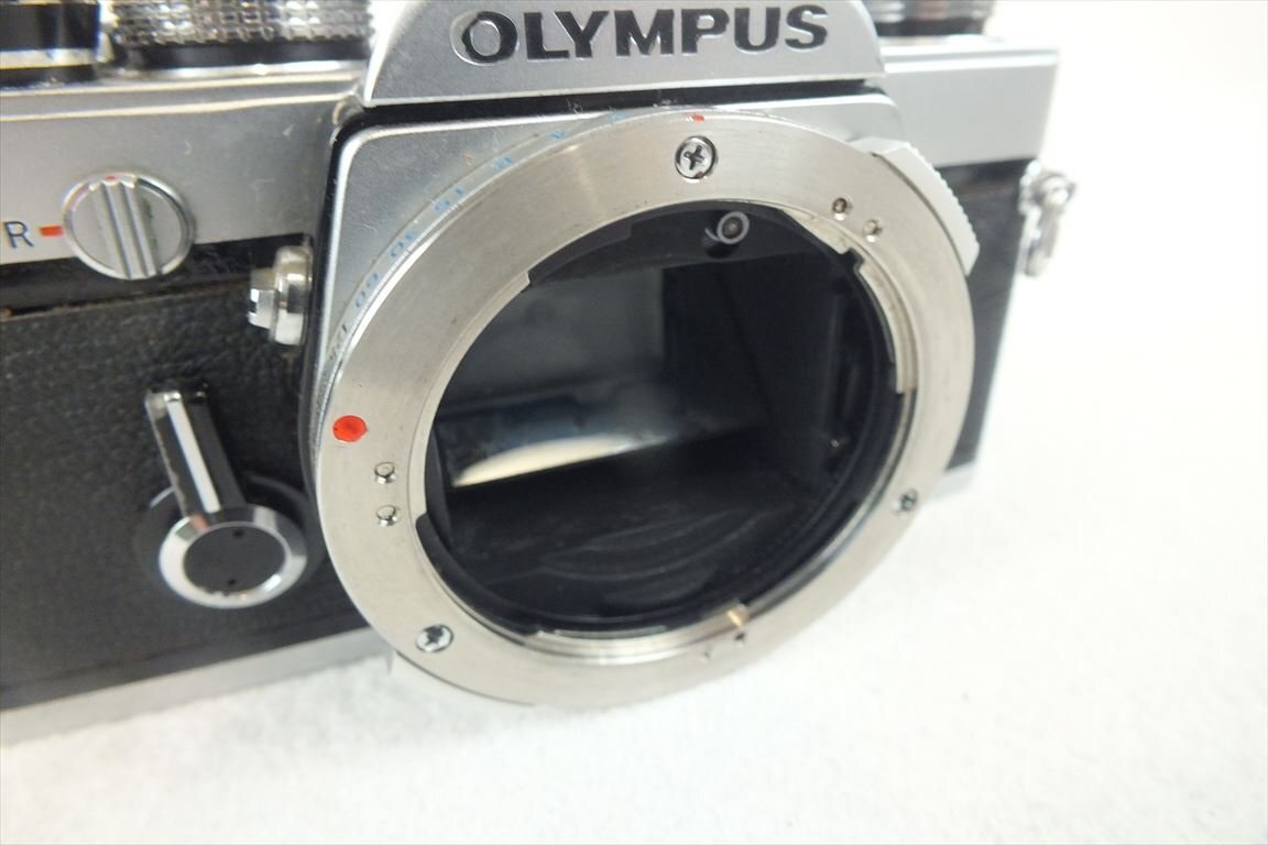 ☆ OLYMPUS オリンパス OM-1 フィルム一眼レフカメラ AUTO-S 1:1.8 50mm 現状品 中古 240407M4135_画像3