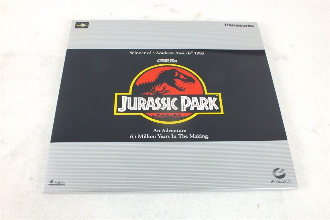 ☆ Panasonic パナソニック JURASSIC PARK PA-HD 82061 Hi-vision LD 中古 240407M4001Hの画像1