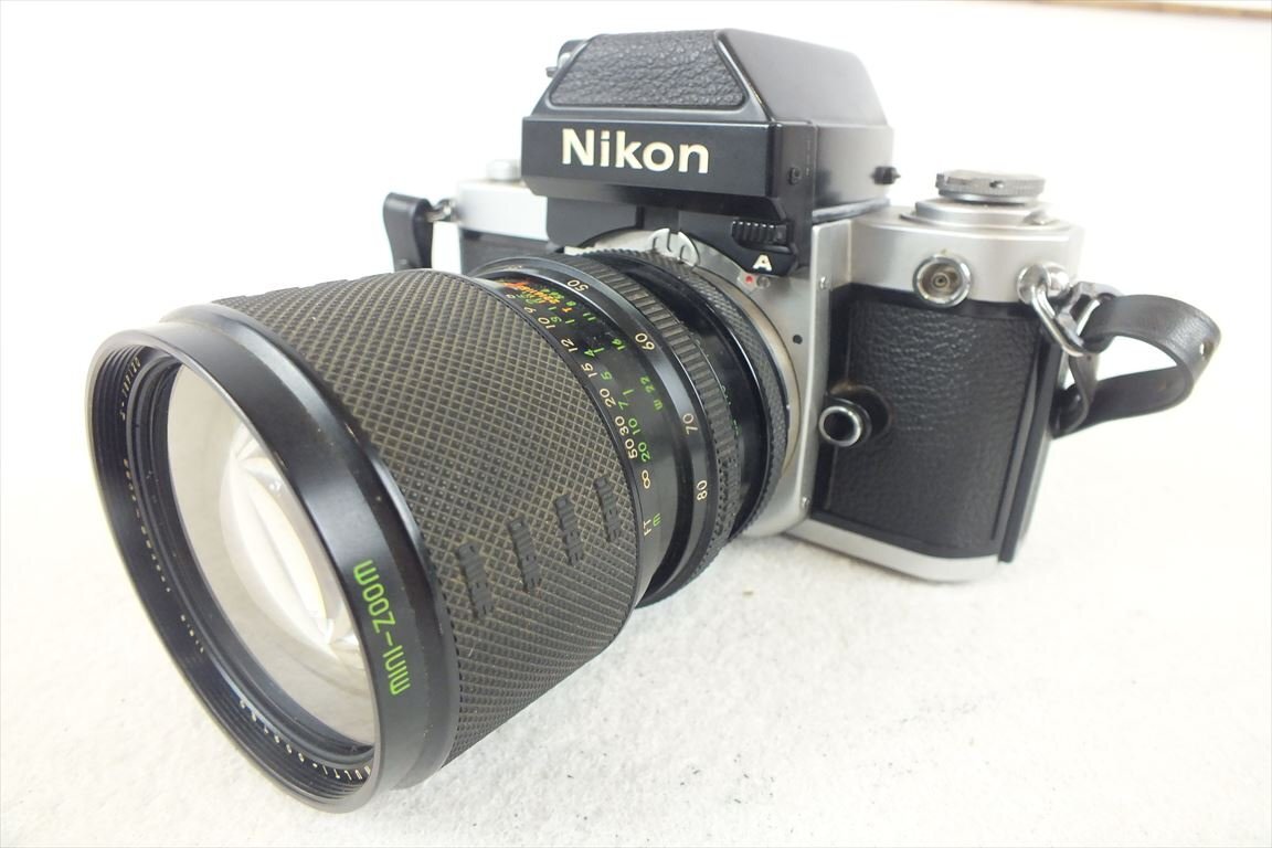 ☆ Nikon ニコン F2 A フィルム一眼レフ SIGMA 1:3.5 39-80mm 中古 現状品 240307B9076_画像3