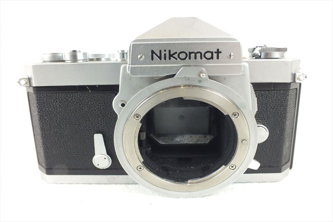 ☆ Nikon ニコン Nikomat FT N フィルム一眼レフ NIKKOR-S Auto 1:1.4 50mm 中古 現状品 240307M4249の画像2