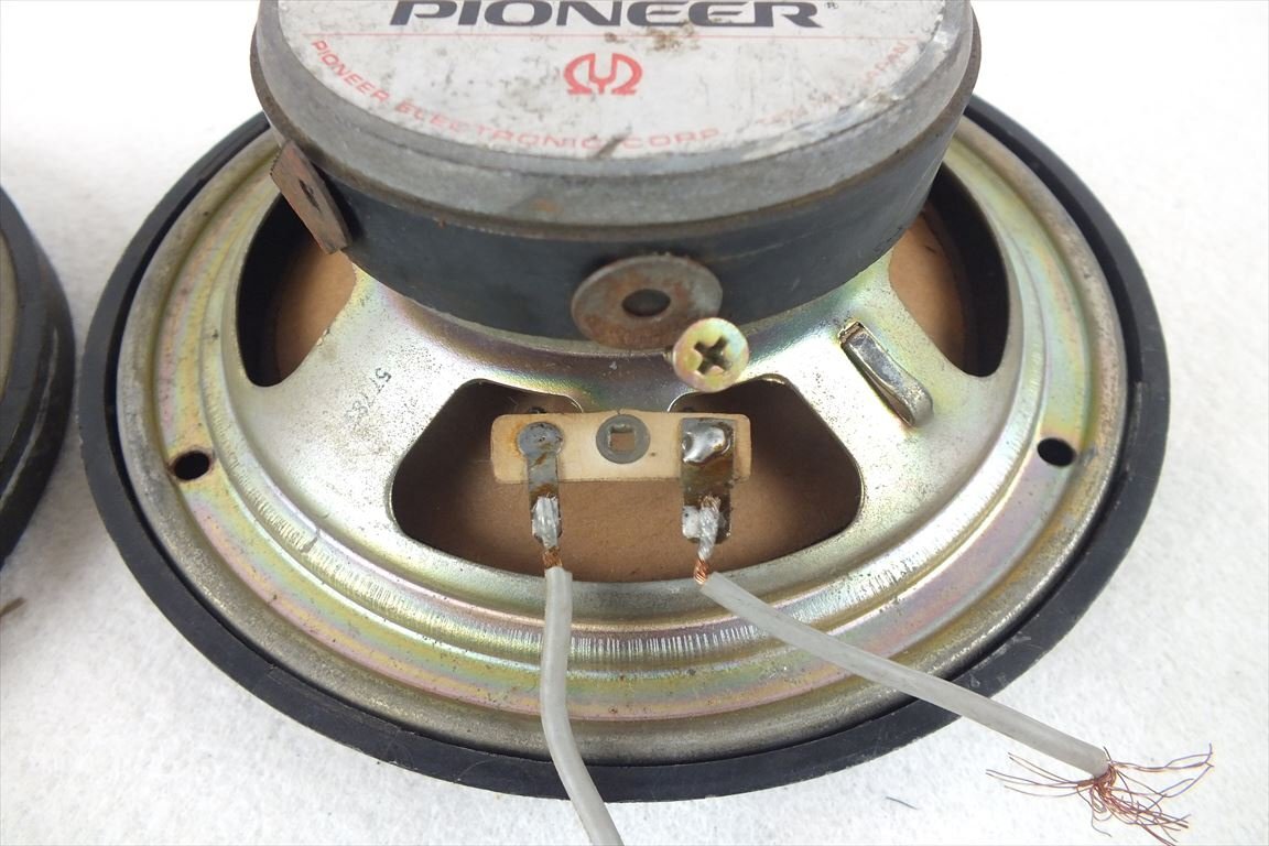 * PIONEER Pioneer TS-166 speaker unit used present condition goods 240307M4291