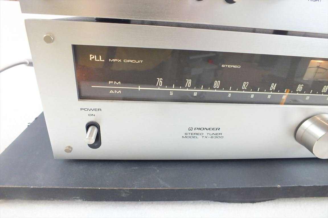 ☆ PIONEER パイオニア TX-6300 SA-6700 アンプ チューナー 中古 現状品 240407A5055の画像4