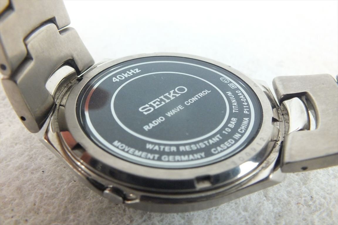 ☆ SEIKO セイコー P114-0AA0 腕時計 中古 現状品 240407M4063の画像6