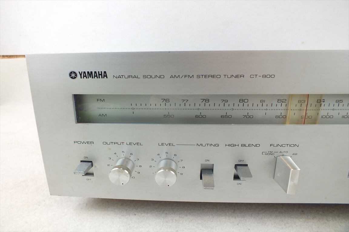 *YAMAHA Yamaha CT-800 tuner used present condition goods 240407M4705
