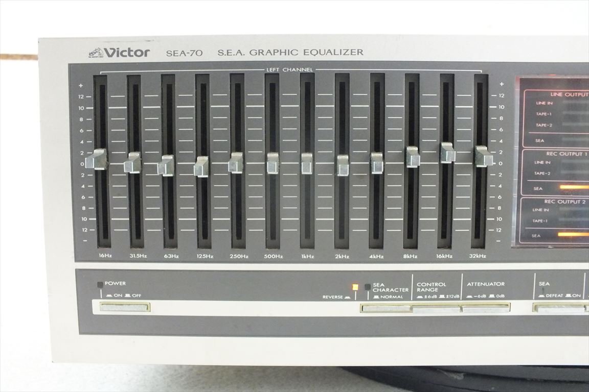 * Victor Victor SEA-70 equalizer used present condition goods 240407A5219