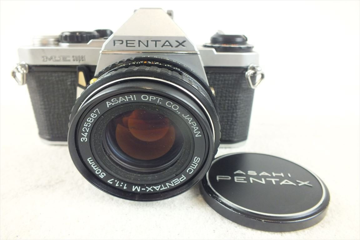 ☆ PENTAX ペンタックス ME super フィルム一眼レフ 1:1.7 50mm 中古 現状品 240208R7579_画像1