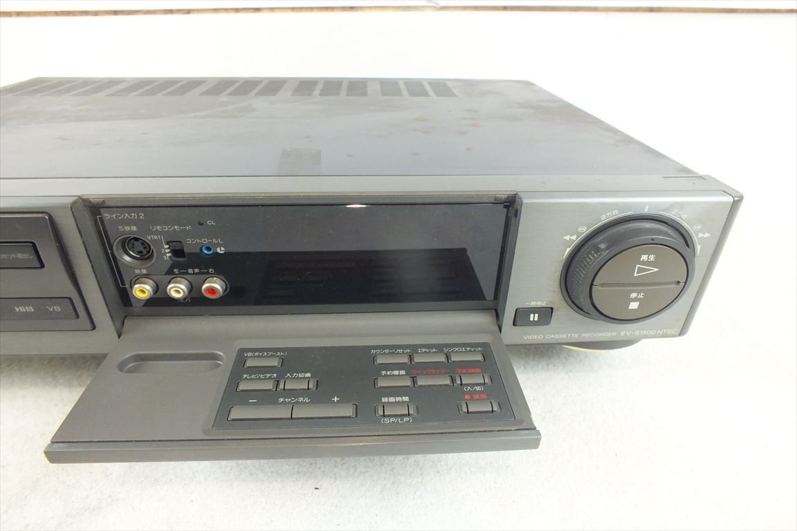 ☆SONY ソニー EV-S1500 NTSC ビデオカセットレコーダー 中古 現状品 240407M4116の画像4