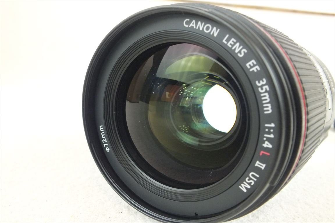 ☆ Canon キャノン レンズ EF 35mm 1:1.4 L II USM 中古 現状品 240407R1054の画像7