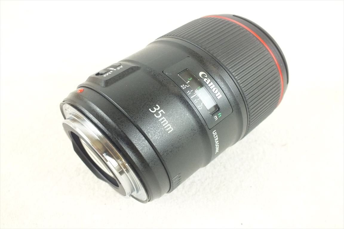 ☆ Canon キャノン レンズ EF 35mm 1:1.4 L II USM 中古 現状品 240407R1054の画像3