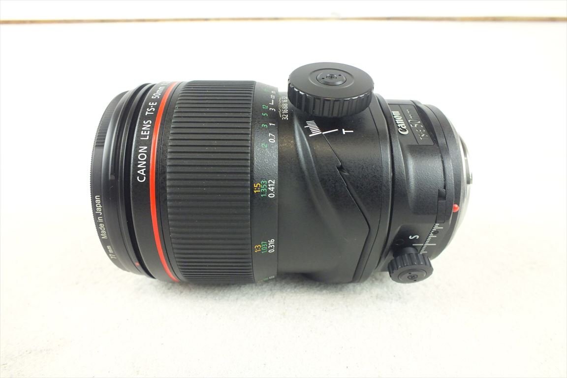 ☆ Canon キャノン レンズ TS-E 50mm 1:2.8 L MACRO 中古 240407R1055の画像6