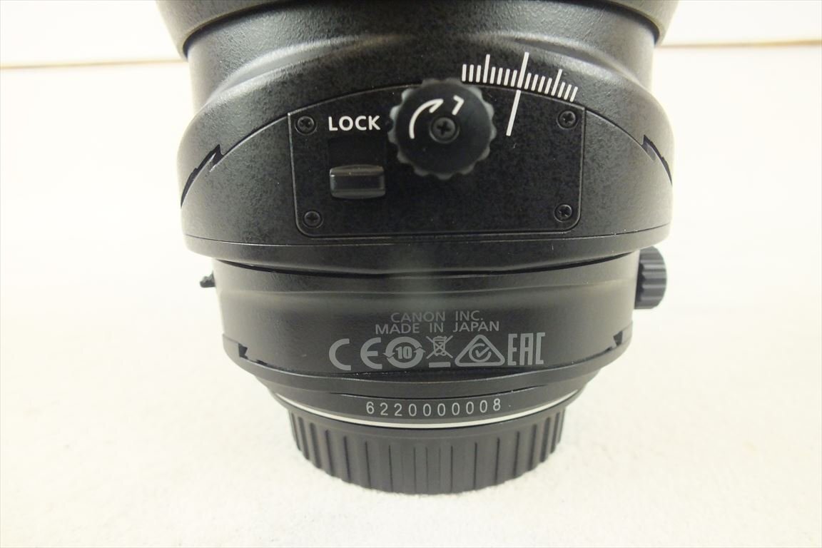 ☆ Canon キャノン レンズ TS-E 50mm 1:2.8 L MACRO 中古 240407R1055の画像9
