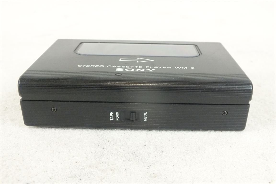 ☆ SONY ソニー WM-2 カセットプレーヤー 中古 現状品 240407A5283_画像6