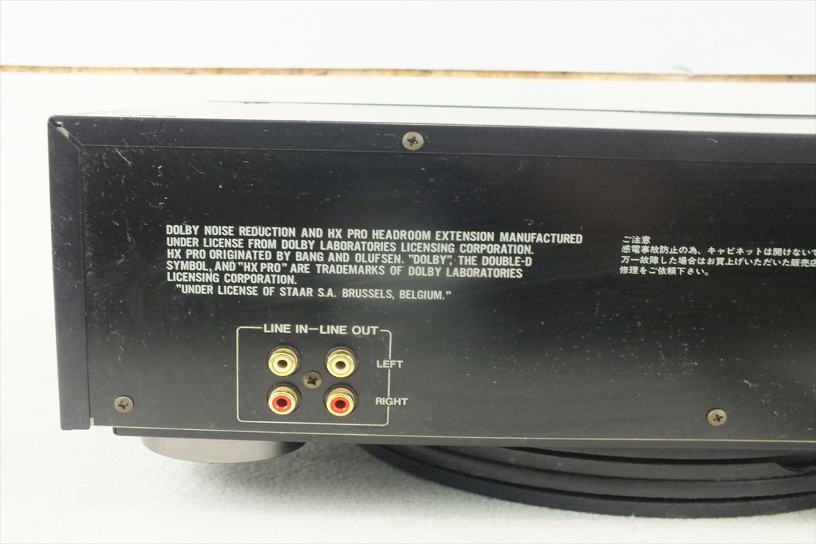 ☆ A&D GX-Z6300EV カセットデッキ 中古 現状品 240407A5292_画像9