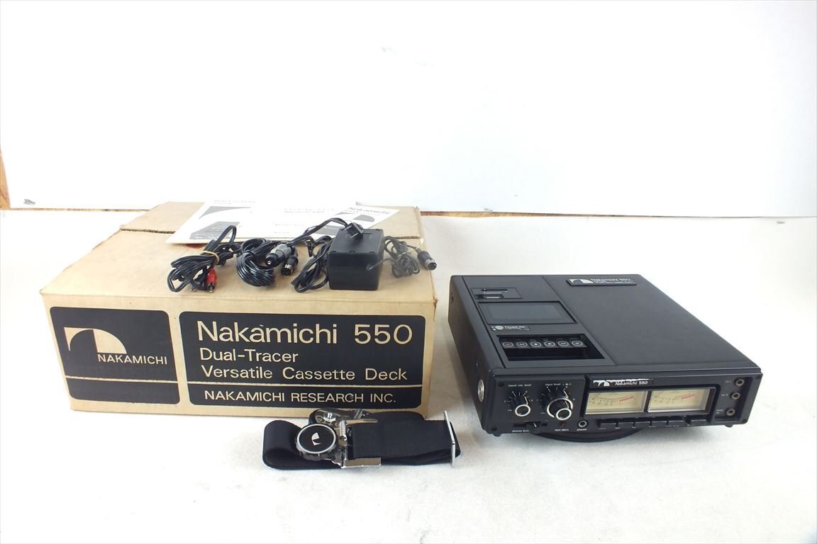 ☆ Nakamichi ナカミチ Nakamichi550 カセットデッキ 中古 240407B9106の画像1