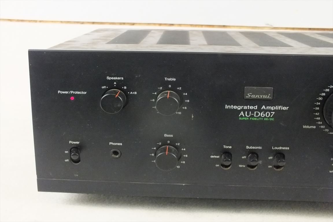 * SANSUI Sansui AU-D607 усилитель б/у текущее состояние товар 240407M4736