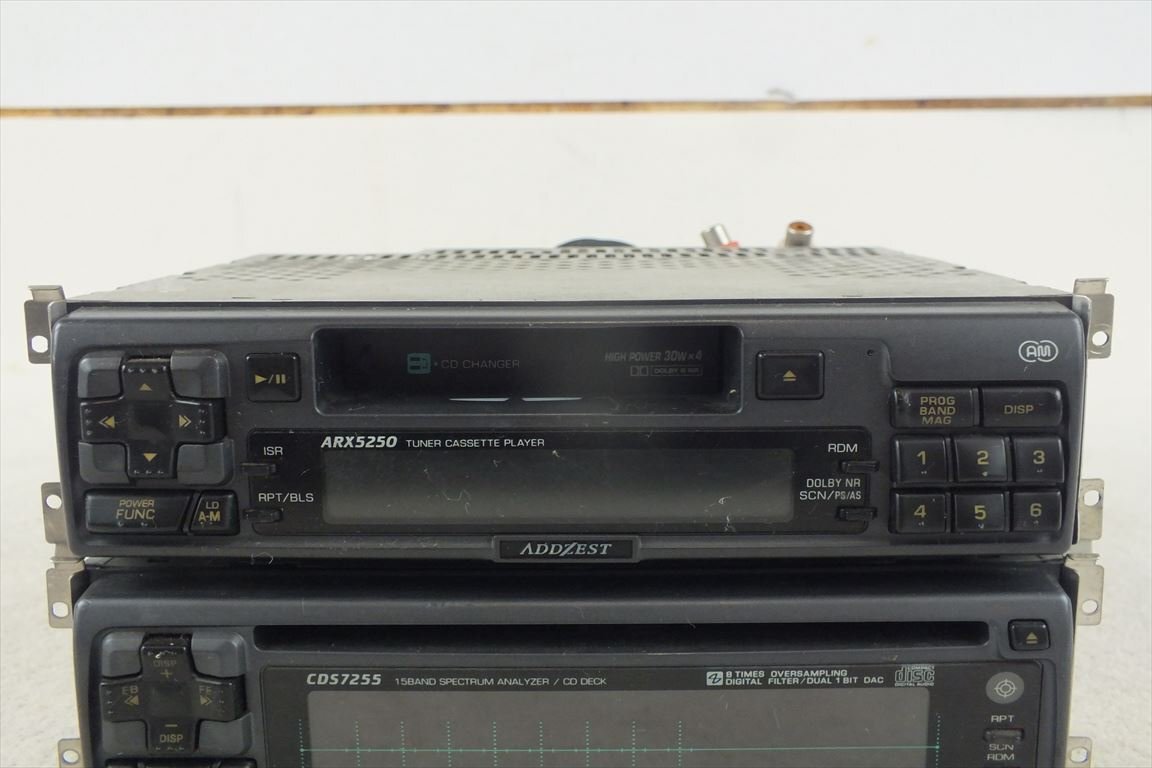 * ADDZEST CDS7255 ARX5250 car stereo used present condition goods 240407M4517