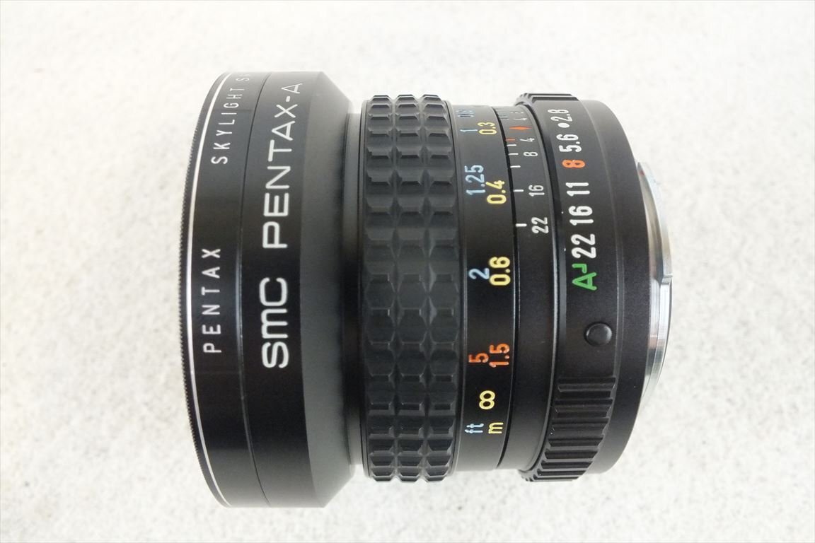 ☆ PENTAX ペンタックス A 1:2.8 20mm レンズ 中古 現状品 240307B9163の画像5