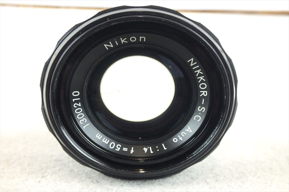 ☆ Nikon ニコン レンズ NIKKOR-S・C 1.4 50mm 中古 現状品 240407R6267の画像5