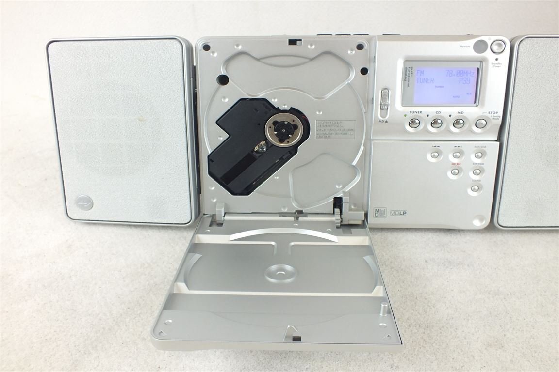 ☆KENWOOD ケンウッド MDX-J7 ラジカセ 中古 現状品 240407A5050_画像8