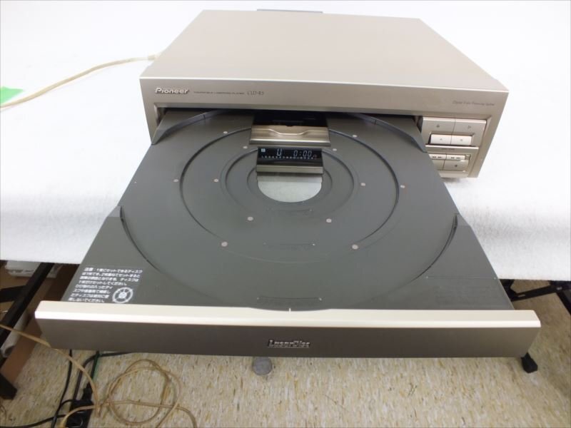 ♪ PIONEER パイオニア CLD-R5 LDプレーヤー 中古 現状品 240311H2122の画像3