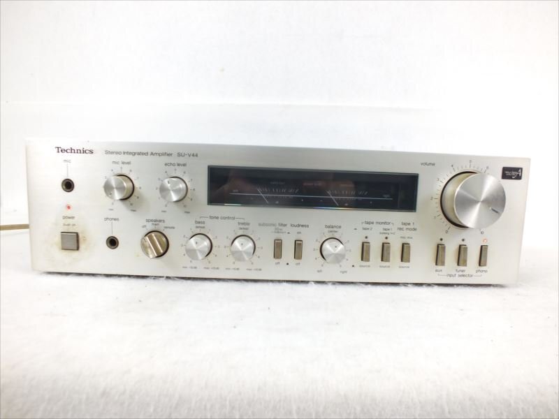 ♪ Technics テクニクス SU-V44 アンプ 中古 現状品 240311H2055_画像2