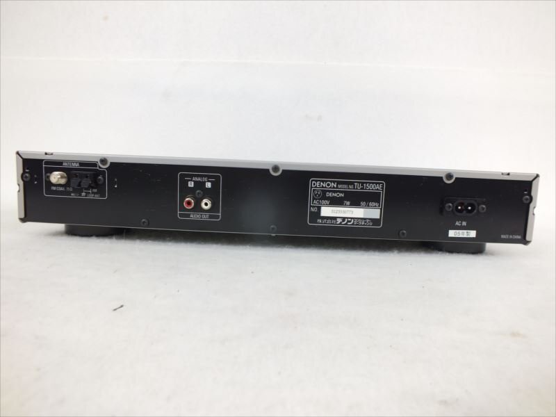 ♪ DENON デノン TU-1500AE チューナー 中古 現状品 240311H2201の画像5