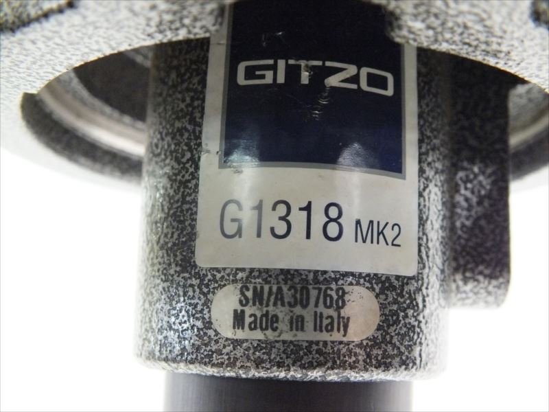 6800円 ♪ GITZO ジッツオ G1325MK2 G1318MK2 三脚 現状品 中古 6800円 ♪ GITZO ジッツオ G1325MK2 G1318MK2 三脚 現状品 中古