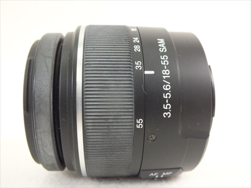 ♪ SONY ソニー α55 SLT-A55V デジタル一眼レフ SAL1855 DT 3.5-5.6/18-55 SAM 現状品 中古 240411Y7018の画像9