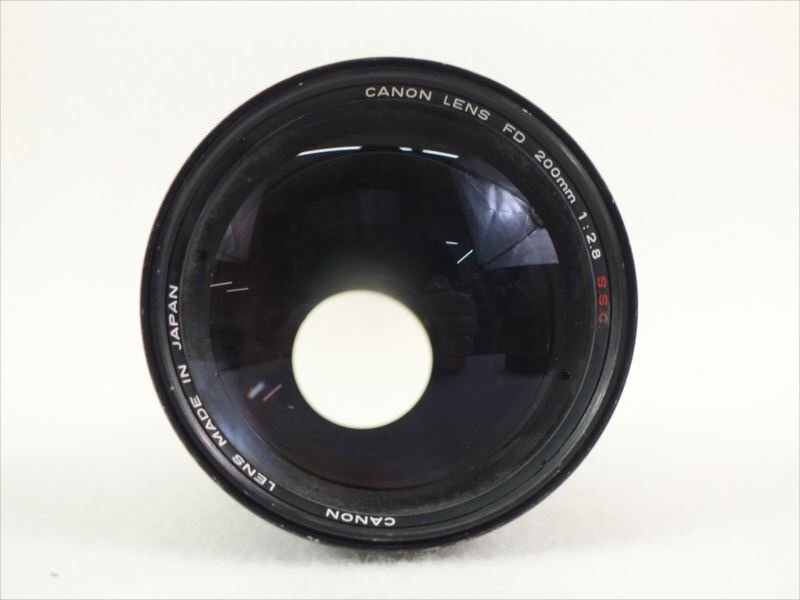 ♪ Canon キャノン レンズ FD 200mm 1:2.8 S.S.C. 中古 現状品 240311Y7046_画像3