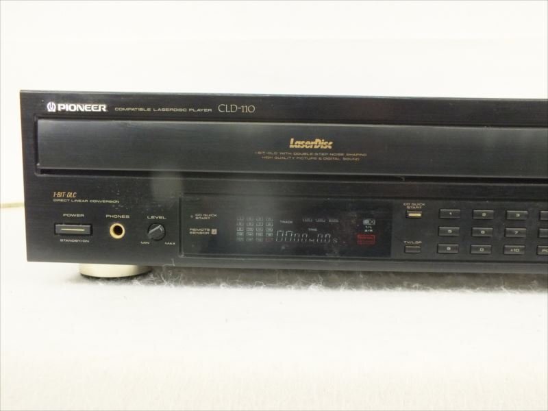 ♪ PIONEER パイオニア CLD-110 LDプレーヤー 中古 現状品 240411E3059_画像4