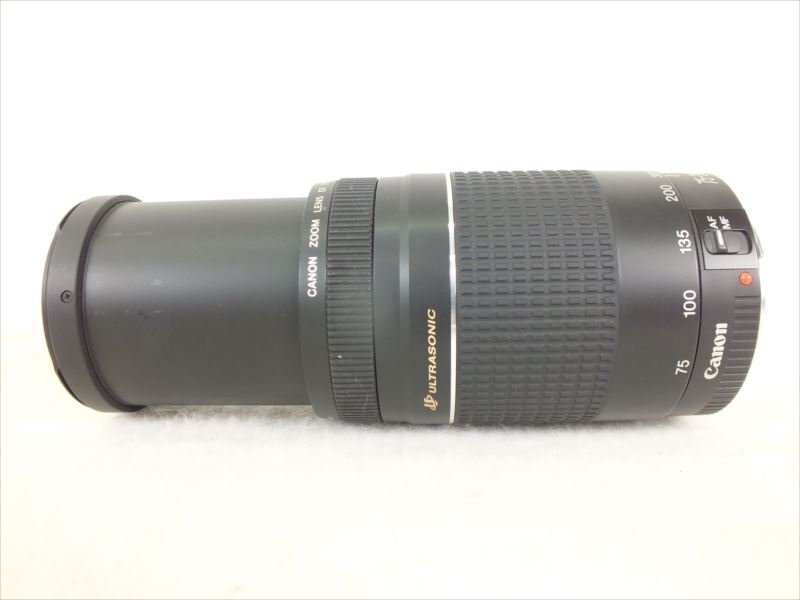 ♪ Canon キャノン レンズ EF 75-300mm 1:4-5.6III USM 中古 現状品 240411E3221の画像5