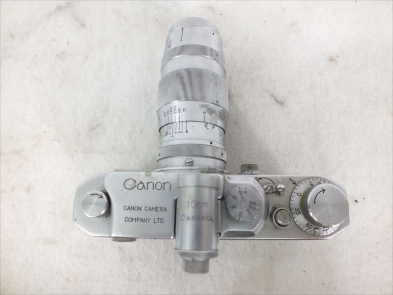 ♪ Canon キャノン SII レンジファインダー 4 10cm 中古 現状品 240411Y7325の画像7