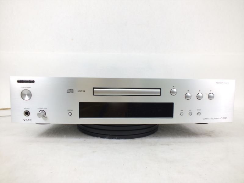 ♪ ONKYO オンキョー C-7030 CDプレーヤ 動作確認済 中古 現状品 240411Y7355の画像3