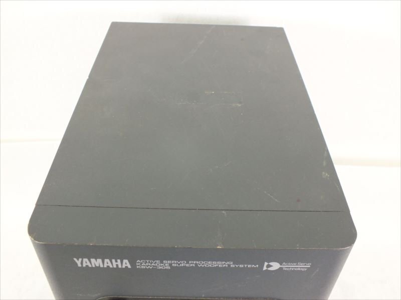 ♪ YAMAHA ヤマハ KSW-305 サブウーファー 中古 現状品 240411E3033_画像5