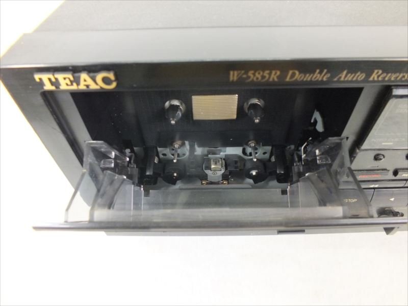 ♪ TEAC ティアック W-585R カセットデッキ 中古 現状品 240411E3136_画像5