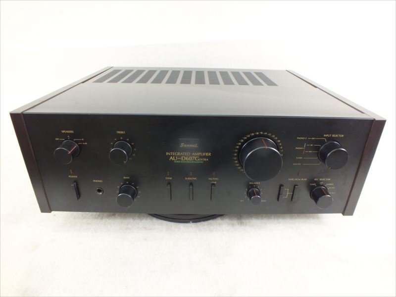 ♪ SANSUI サンスイ AU-D607G EXTRA アンプ 現状品 中古 240411E3384_画像3