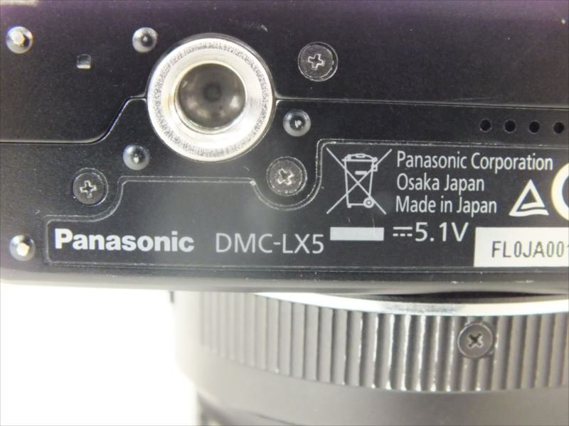 ♪ Panasonic パナソニック DMC-LX5 デジタルカメラ 現状品 中古 240411H2028の画像10