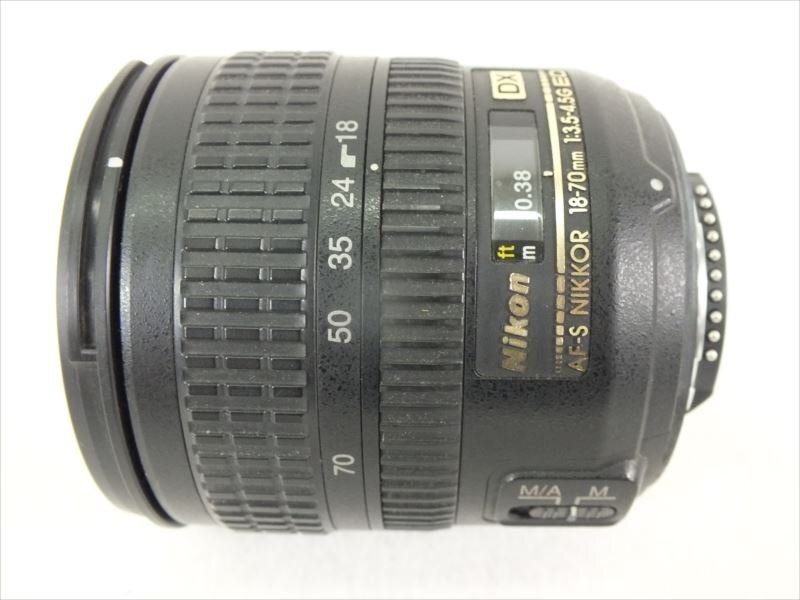 ♪ Nikon ニコン AF-S NIKKOR 18-70mm 1:3.5-4.5 G ED レンズ 現状品 中古 240411Y7040の画像3