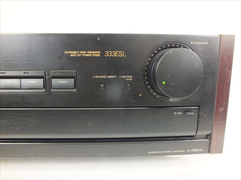 ♪ SONY ソニー TA-F333ESL プリメインアンプ 中古 現状品 240411E3535の画像5