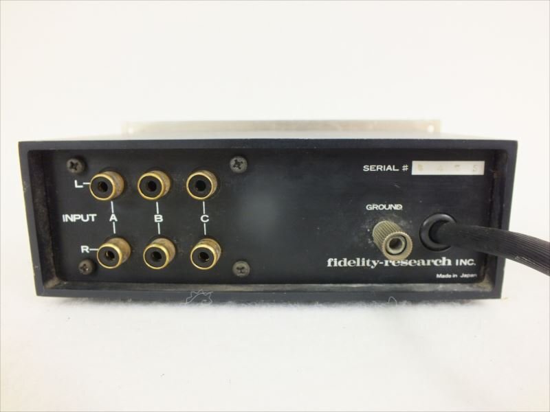 ♪ FR FIDELITY-RESEARCH フィデリティリサーチ FRT-4 昇圧トランス 中古 現状品 240411Y7038の画像8