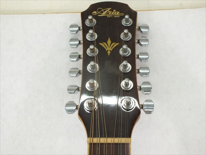 ♪ Aria FET-12/SPL LVS アリア ギター 中古 現状品 240411H2135の画像3