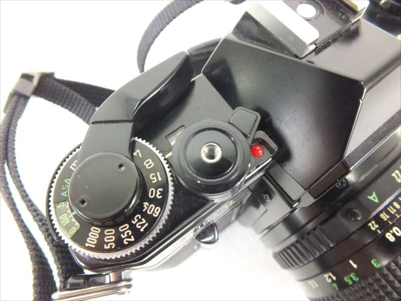 ♪ Canon キャノン AE-1 フィルム一眼レフカメラ FD 50mm 1.8 現状品 中古 240411E3552の画像6